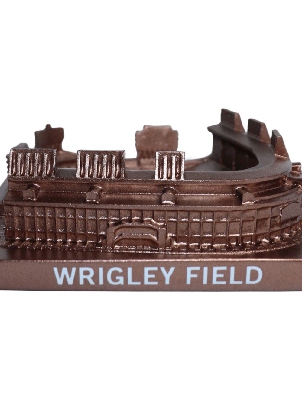 Wrigley Field Bronze Stadium Miniature
